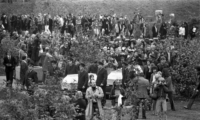 Internationale Reaktionen auf den Tod der Gefangenen in Stammheim 1977